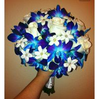 Flowers that won't look funky with my colors?