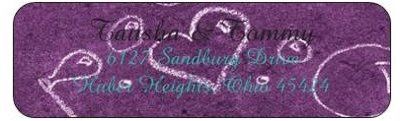 Which DIY design do you like for Return address labels and Seals