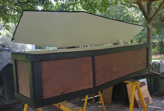 Casket Cooler is Complete - 2