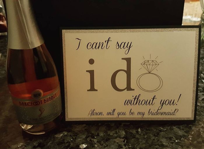 I have bridesmaids!
