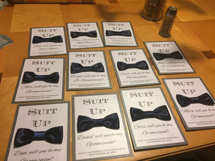 I have bridesmaids!