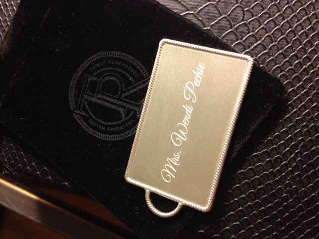 Free keychains for brides-to-be!