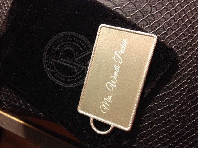 Free keychains for brides-to-be!