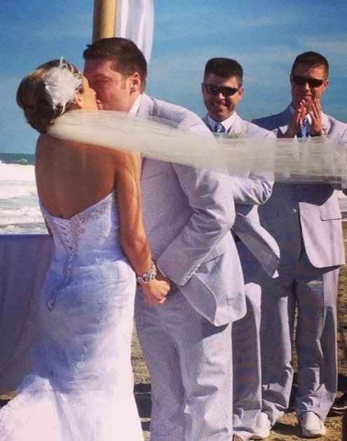 We did it!!!! Married to the greatest man ever! Super pic heavy