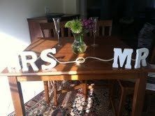 I'll be a little WIFE in 10 days! I've been busy.