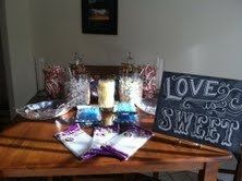 I'll be a little WIFE in 10 days! I've been busy.