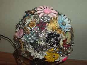 Brooch Bouquet and Bottle Bonanza (DIY)