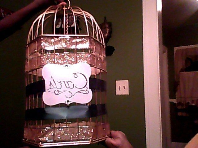 Show me your Card Box/Wishing Well/ bird cage, ETC