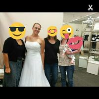 Final dress fitting today! Only slight drama.