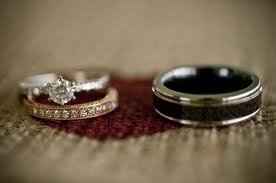 Side stone E-Ring w/ plain wedding band?