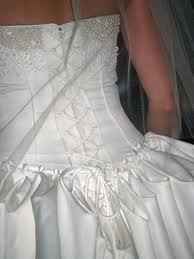 Organza Dress Bustle Trouble