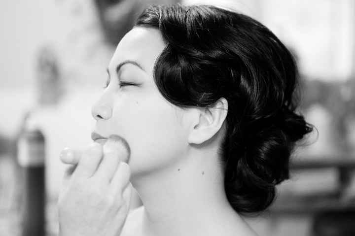 Photos of you getting ready?