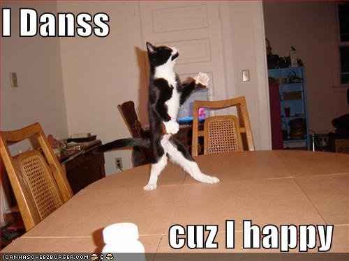 YAY!!!! It's hump day!!! Cats are dancing =) ***PIC***