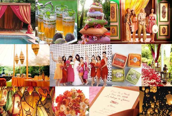 Neon wedding colors?
