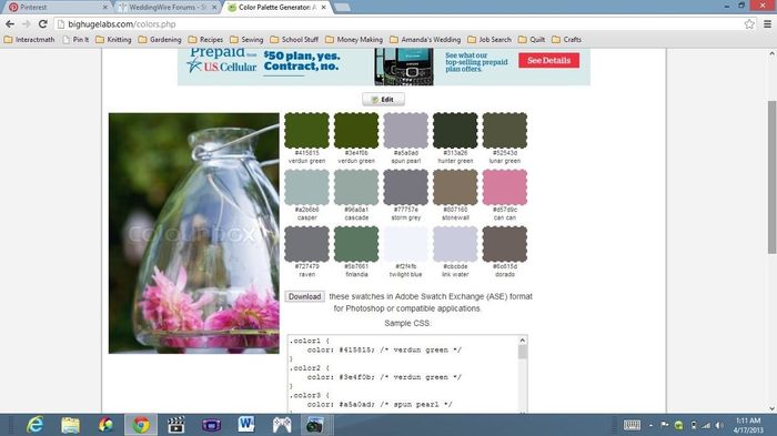 Color Palette Generators