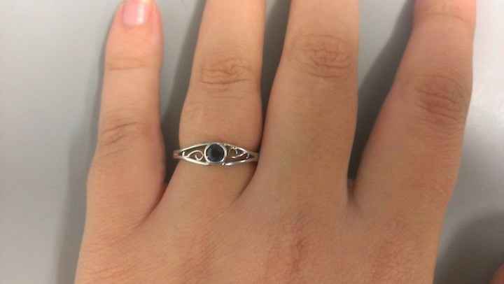 Non-diamond engagement rings? O.o