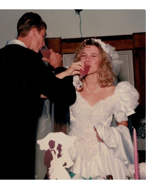 Mom's wedding dress