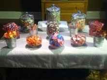 Candy buffet layout