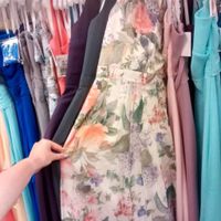 Maid of honor and Bridesmaid dresses: David's Bridal