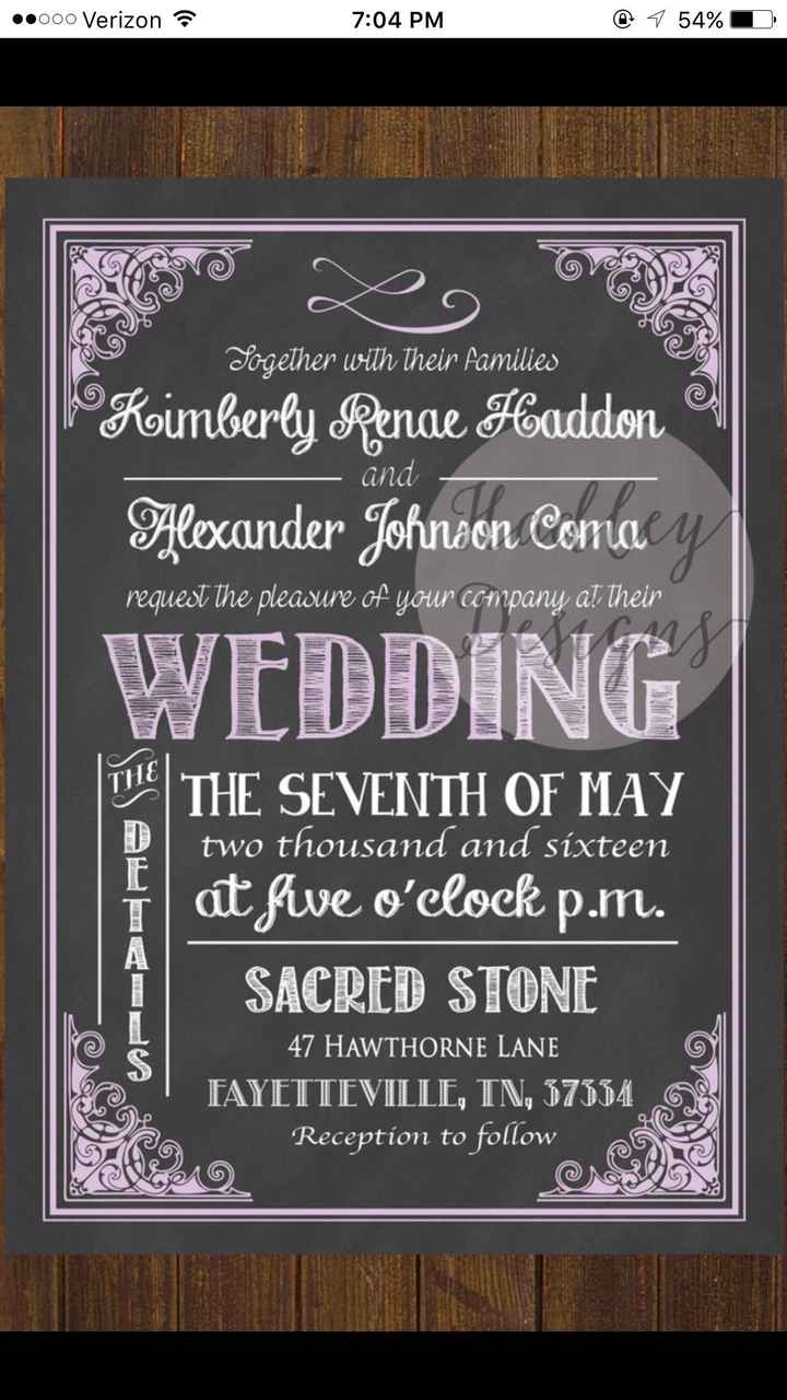 Which invite do y'all like best. I'm struggling!