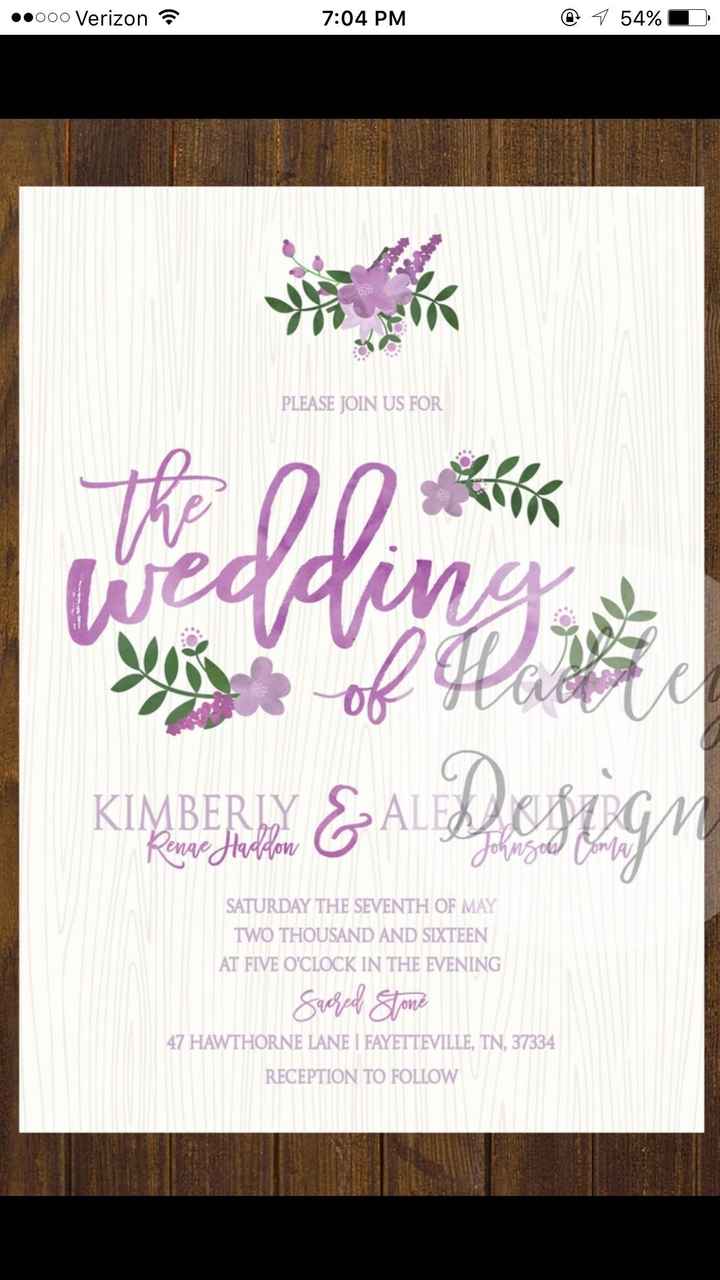 Which invite do y'all like best. I'm struggling!