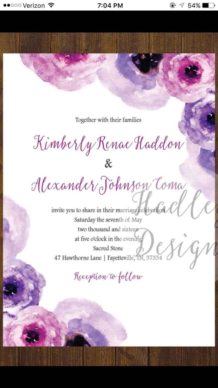 Which invite do y'all like best. I'm struggling!