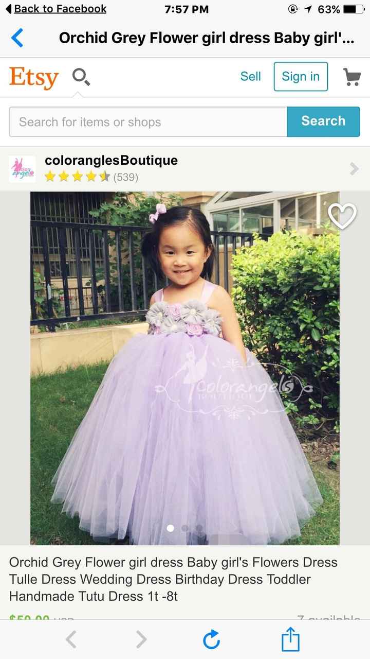 I wanna see your flower girl dresses!!