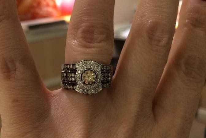 Finally found the wedding band! Ring Porn :)