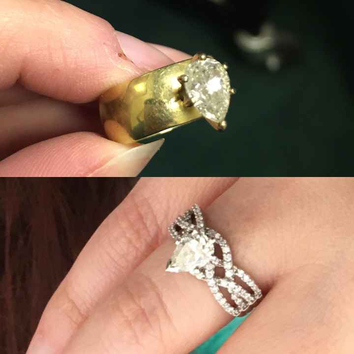 Who else received an heirloom ring?