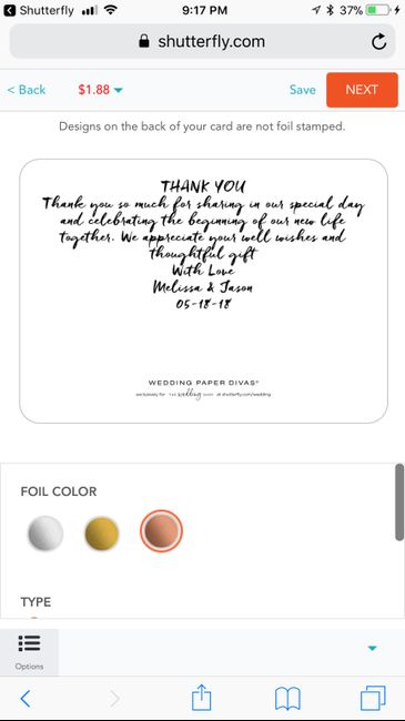 Thank You Cards - 2