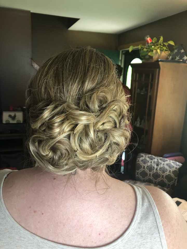 Show me pics from your Bridal Hair & Makeup Trial - 1
