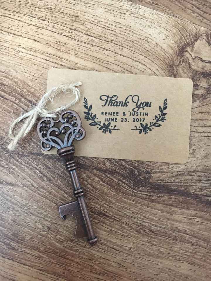 Opinions on wedding favors