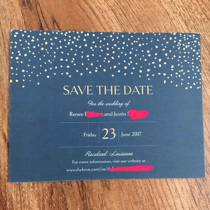 Save the dates without a photo