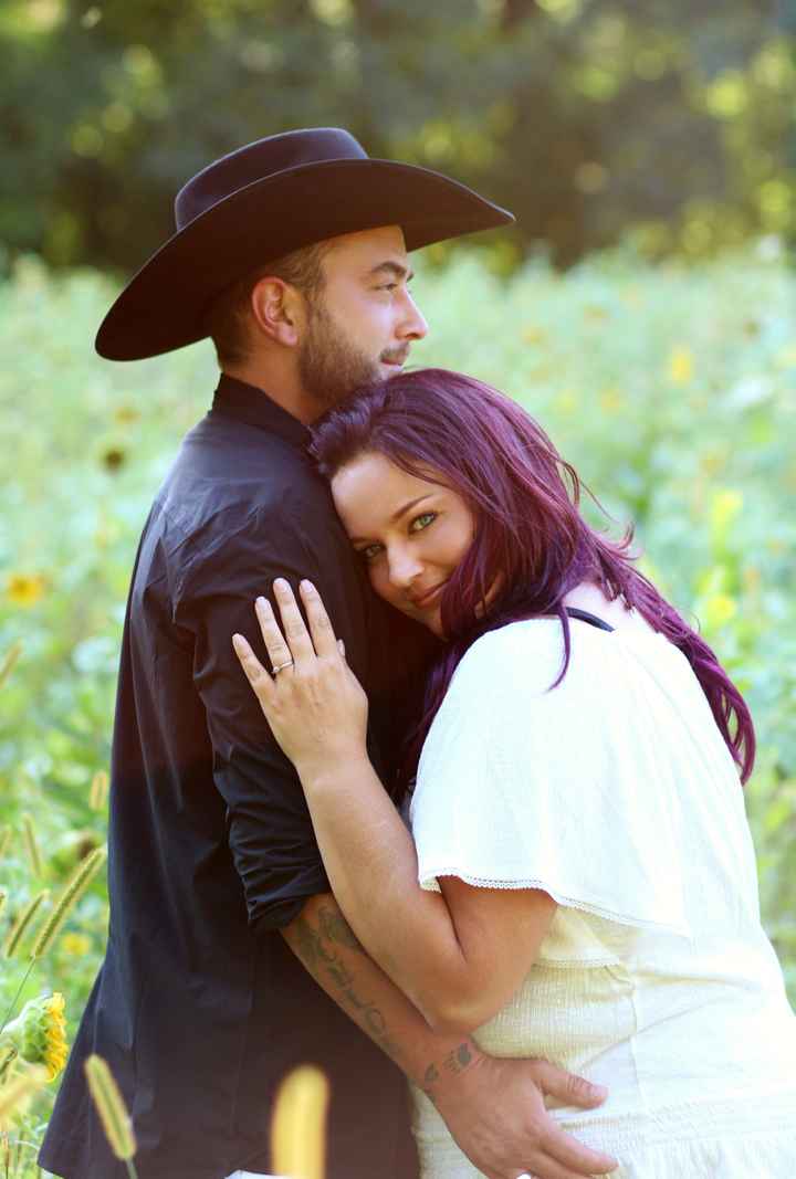 Engagement  photos offered by photographer ....i feel like its a little late in the game - 1