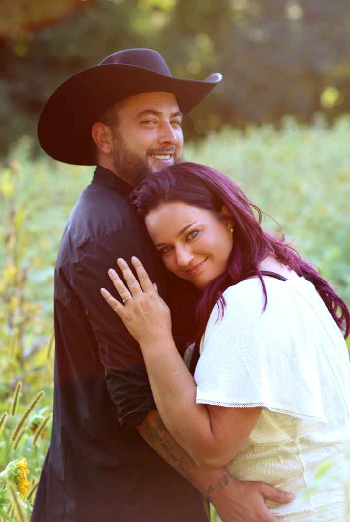 Engagement  photos offered by photographer ....i feel like its a little late in the game - 2