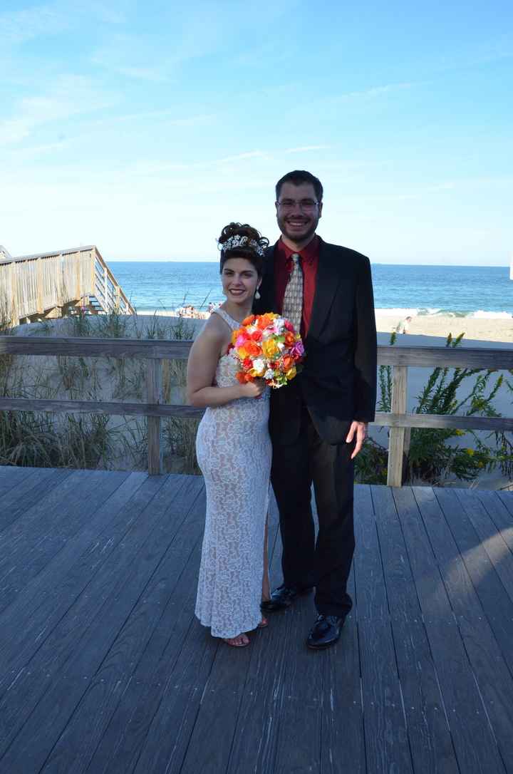 BAM a small beach wedding!