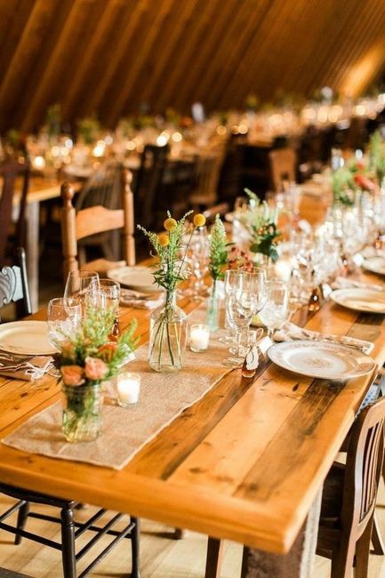 Rustic centerpiece
