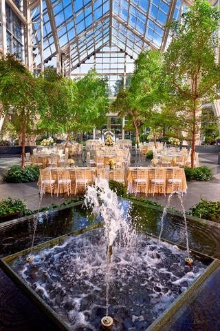 Centerpieces and TALL ceilings!!
