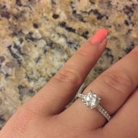 Let's see those rings! And for the Mrs lets see the bands with it ! I LOVE seeing everyone's bling:)