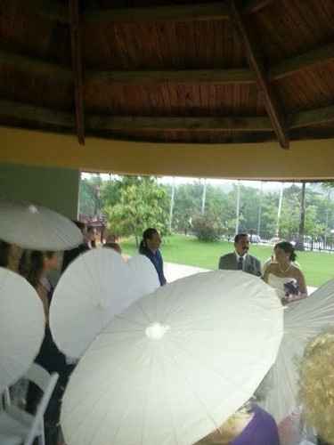 Does a thunderstorm always ruin a wedding?  Anyone who had thunder on their wedding- please respond!