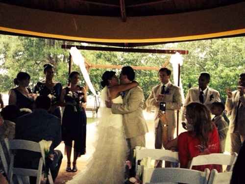Does a thunderstorm always ruin a wedding?  Anyone who had thunder on their wedding- please respond!