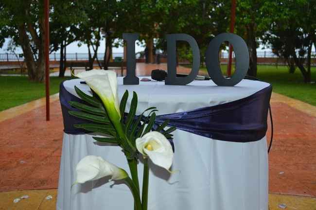 Married during a tropical storm & BAM (non-pro pics)