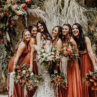 Undecided between colors for boho beach wedding fall - 1