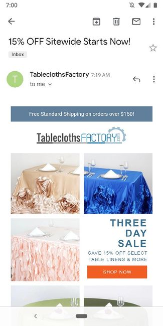 Tablecloths?! 1