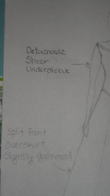 Had to give up on the dress I found, now designing my own! *pics*