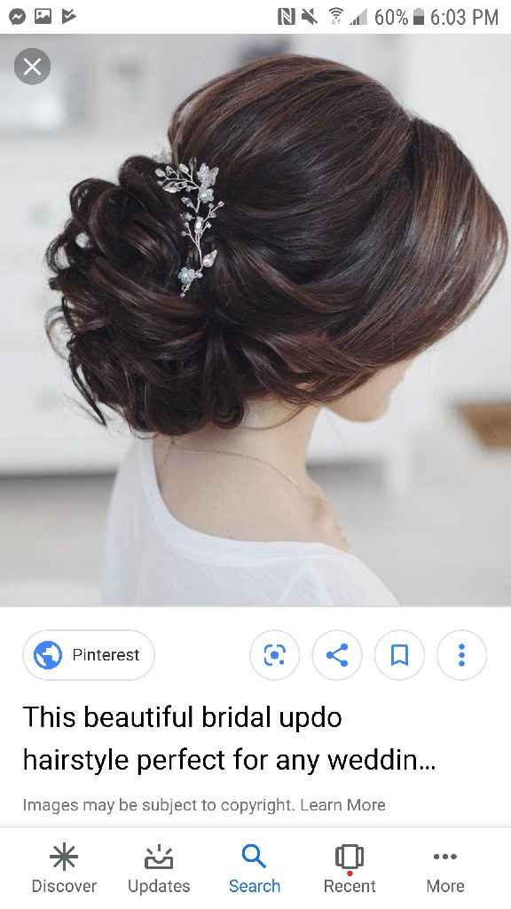 How should i wear my hair with this dress? - 1