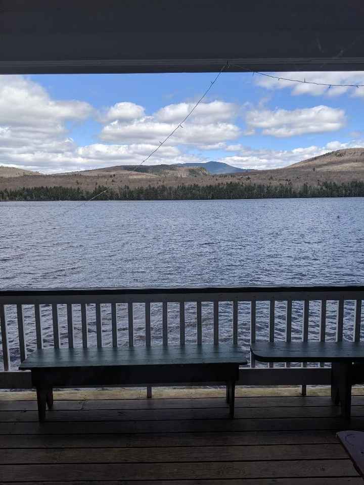 Porch lake view