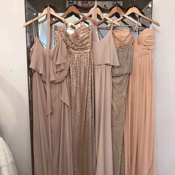 Is this too much for bridesmaid dresses?