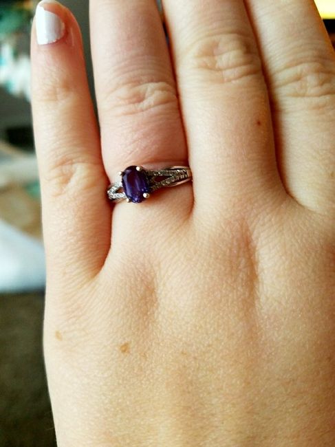 Show me your unique engagement rings! 8