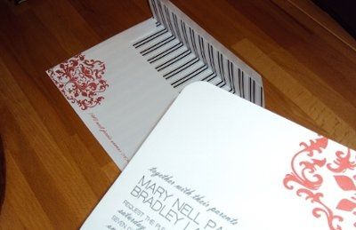 My invitations arrived!